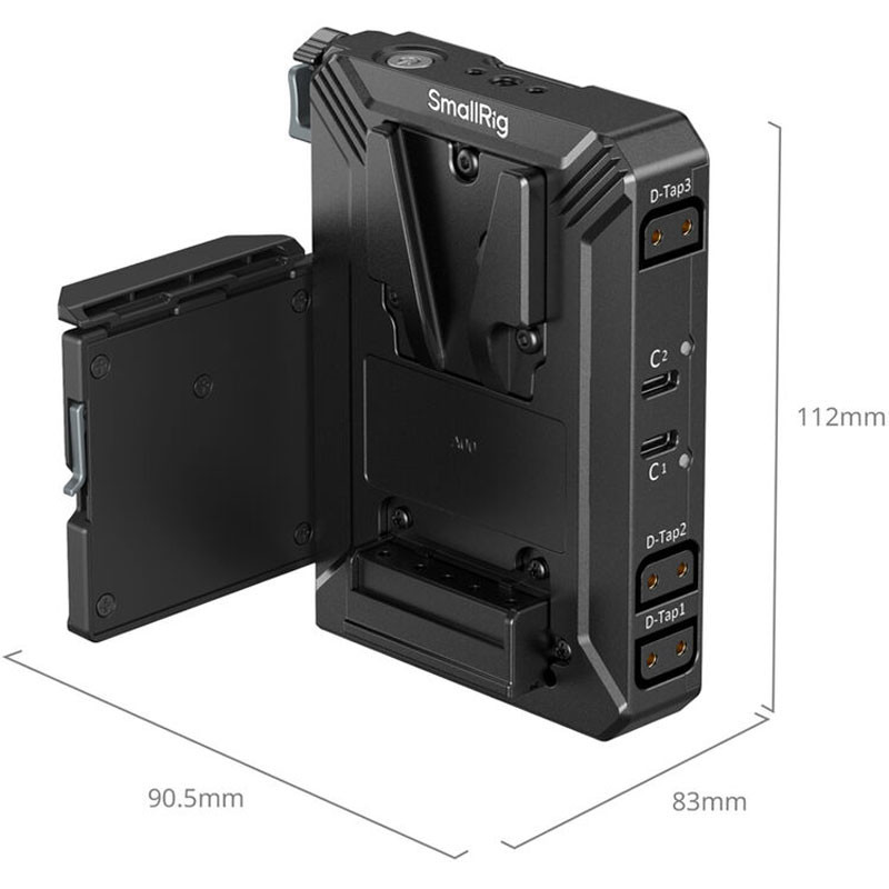 Smallrig 5228 V-Mount Battery Mount Plate-2