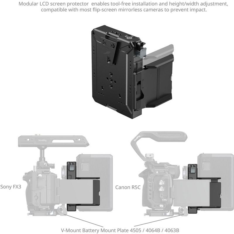 Smallrig 5228 V-Mount Battery Mount Plate-3