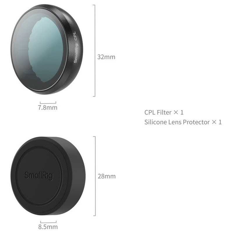 Smallrig 6087 Insta360 Go Ultra CPL Filter Kit-1