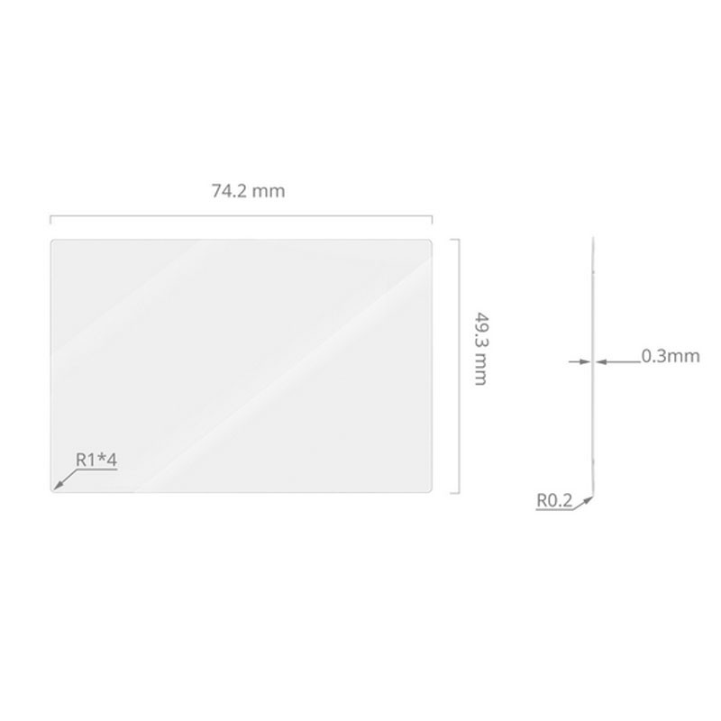 Smallrig 5806 Screen Protector for Canon Powershot V1 / G7X III-1