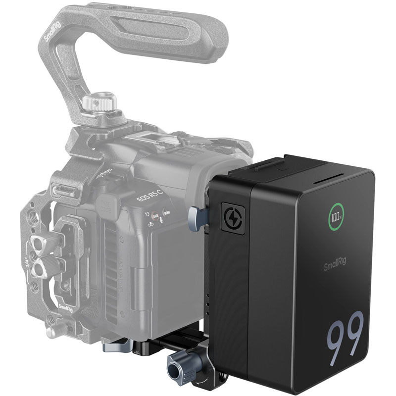 Smallrig 5046 VB99 Pro Mini V-Mount akkumulátor szett töltővel-1