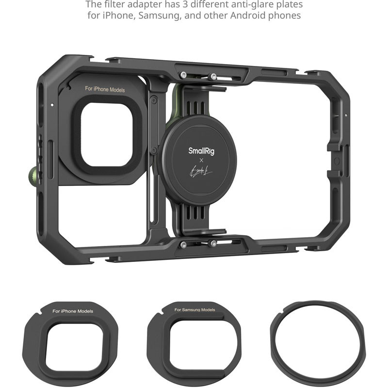 Smallrig x Brandon Li 4596 All-in-One okostelefonos videós szett Special Edition-1