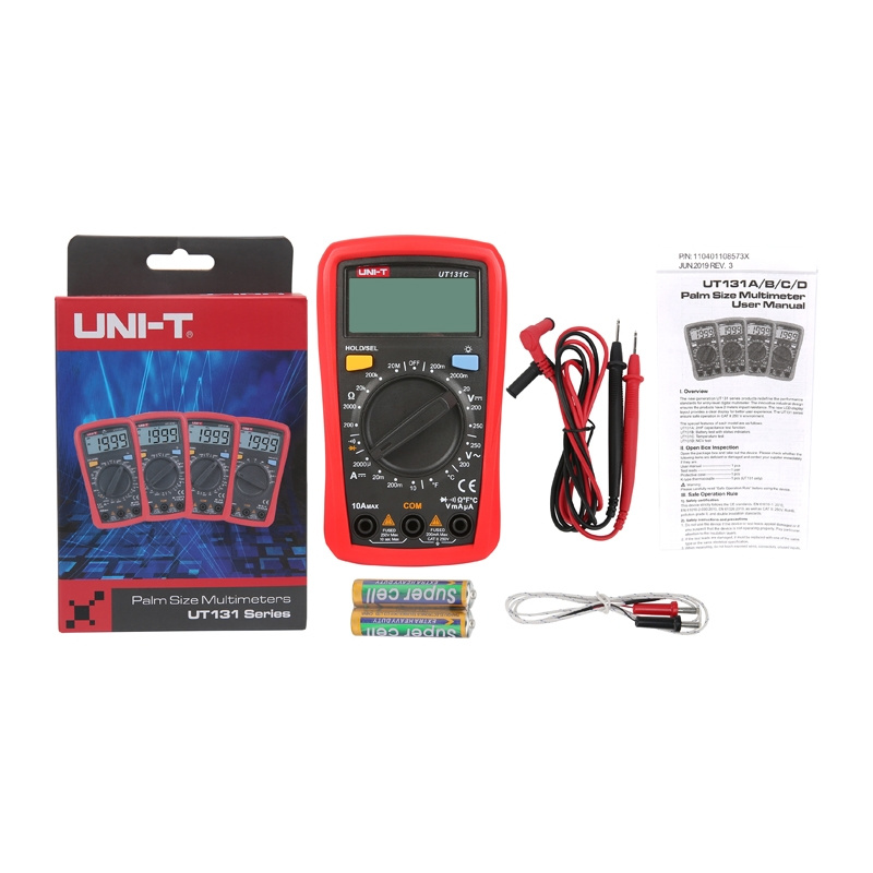 Uni-T UT131C tenyérnyi méretű digitális multiméter-1