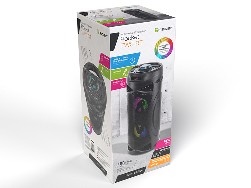 Tracer 46925 Rocket TWS Bluetooth hangszóró-4