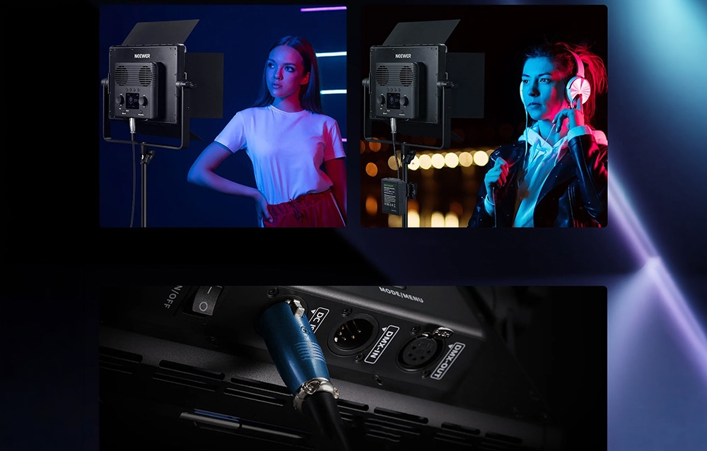 NEEWER RGB1200 LED videólámpa-5
