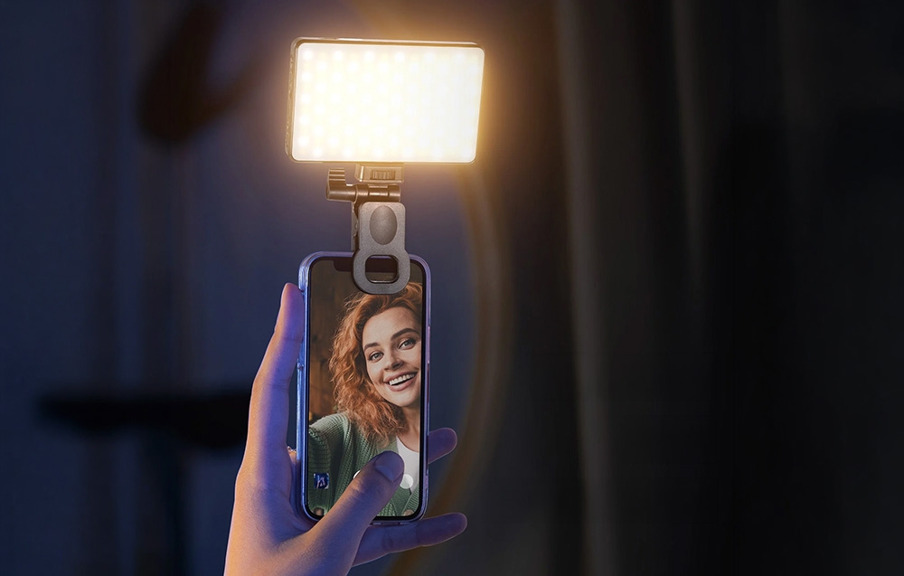 Rögzíthető LED szelfivilágítás NEEWER BL120B-3