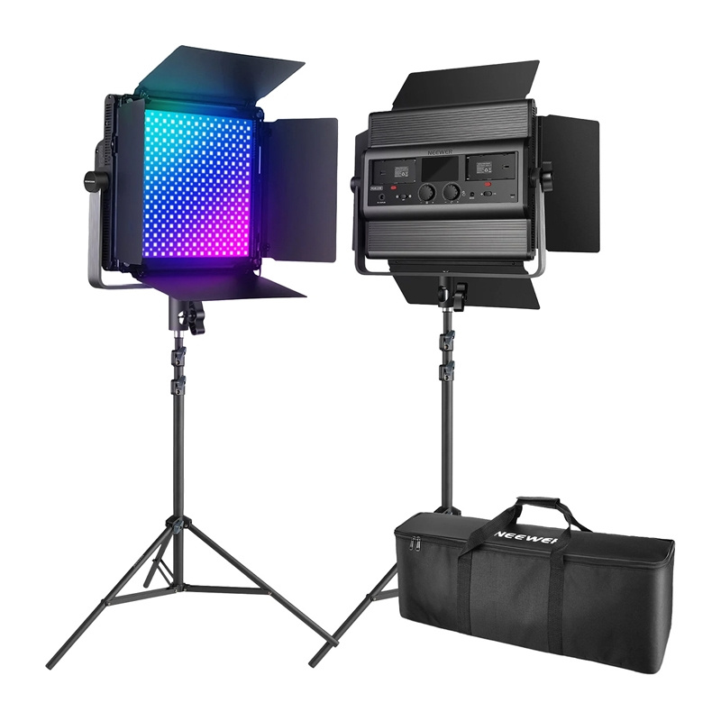 LED Video Light Neewer 2 pack 1200RGB 60W V4-0