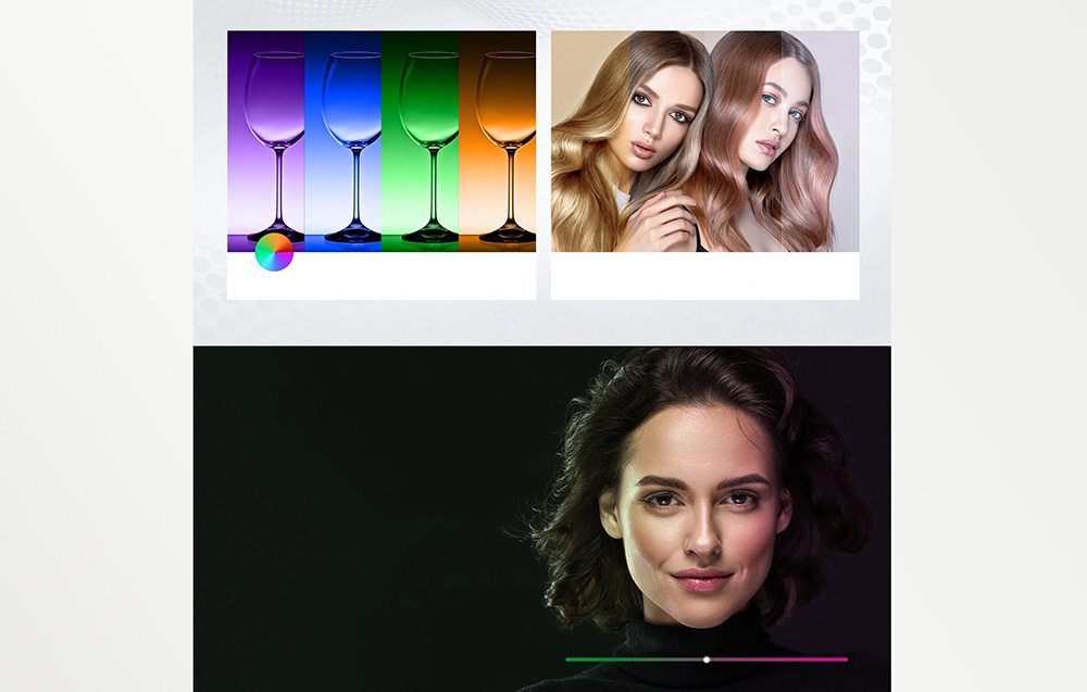 LED Video Light Neewer 2 pack 1200RGB 60W V4-3
