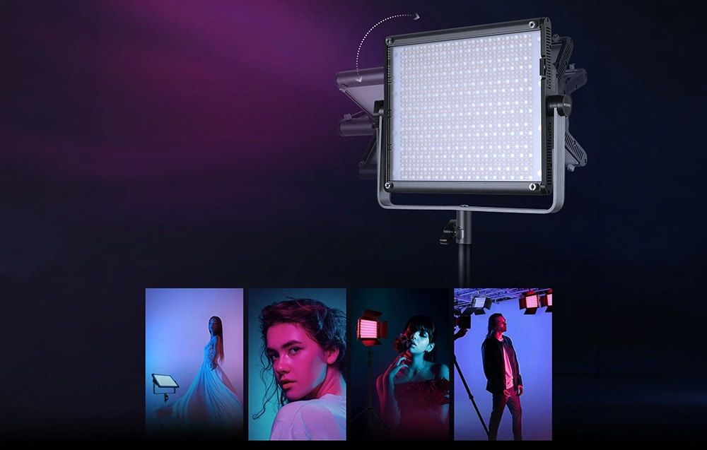 LED Video Light Neewer 2 pack 1200RGB 60W V4-6