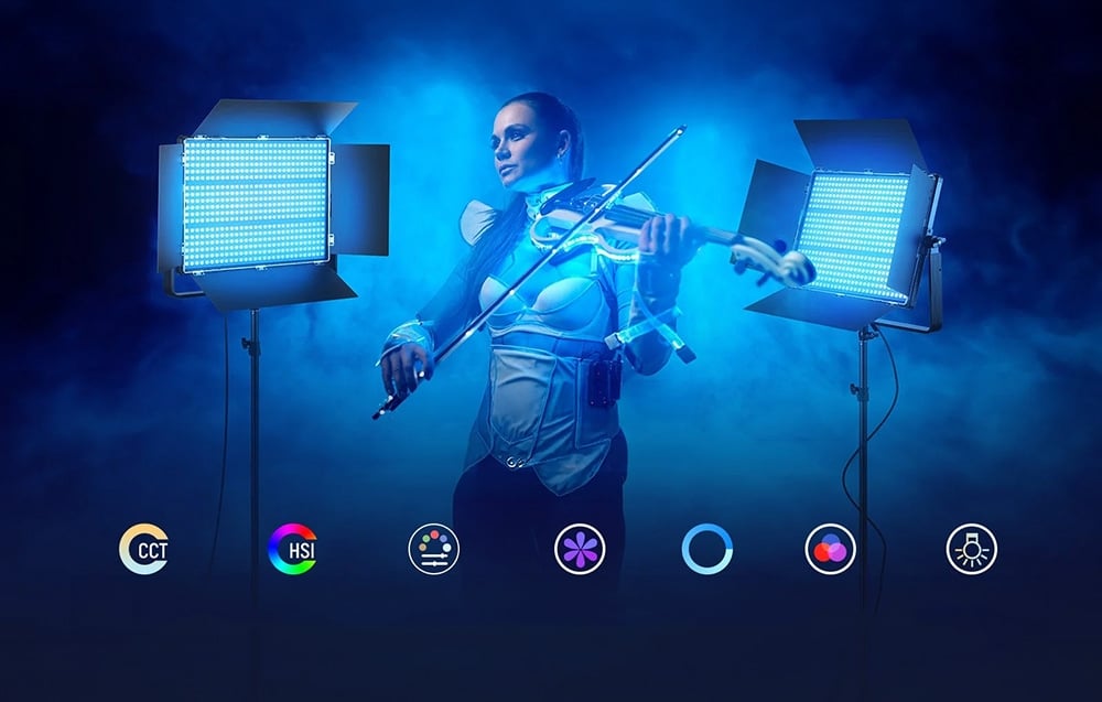 LED videólámpa NEEWER AP150C 150W-3