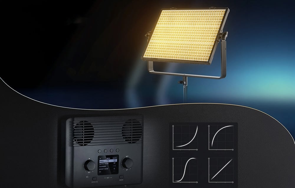 LED videólámpa NEEWER AP150C 150W-7
