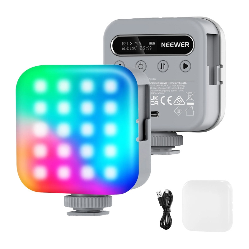 NEEWER BL60C Mágneses RGB Videólámpa-1