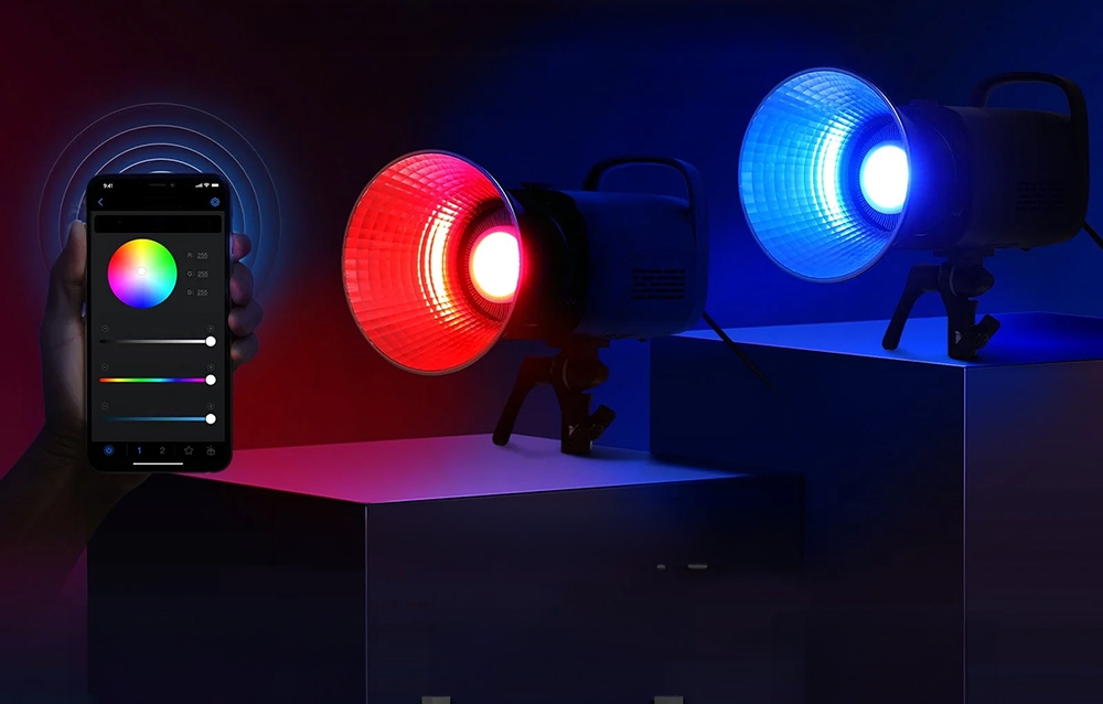 NEEWER CB60 RGB 70W CRI 97+ LED stúdiólámpa-3