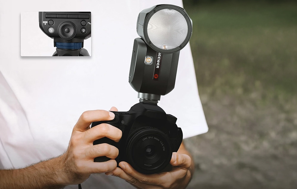 Neewer Z2-S TTL KEREK FEJŰ VAKUFÉNY Sonyhoz-5