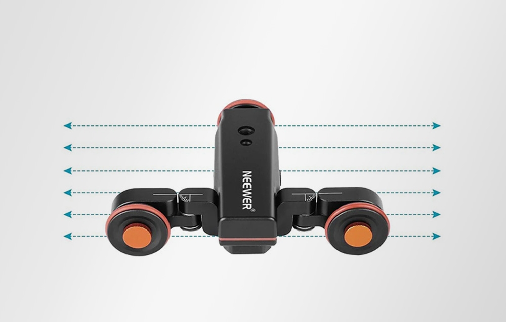NEEWER DL100 háromkerekű motoros kamerakocsi-5