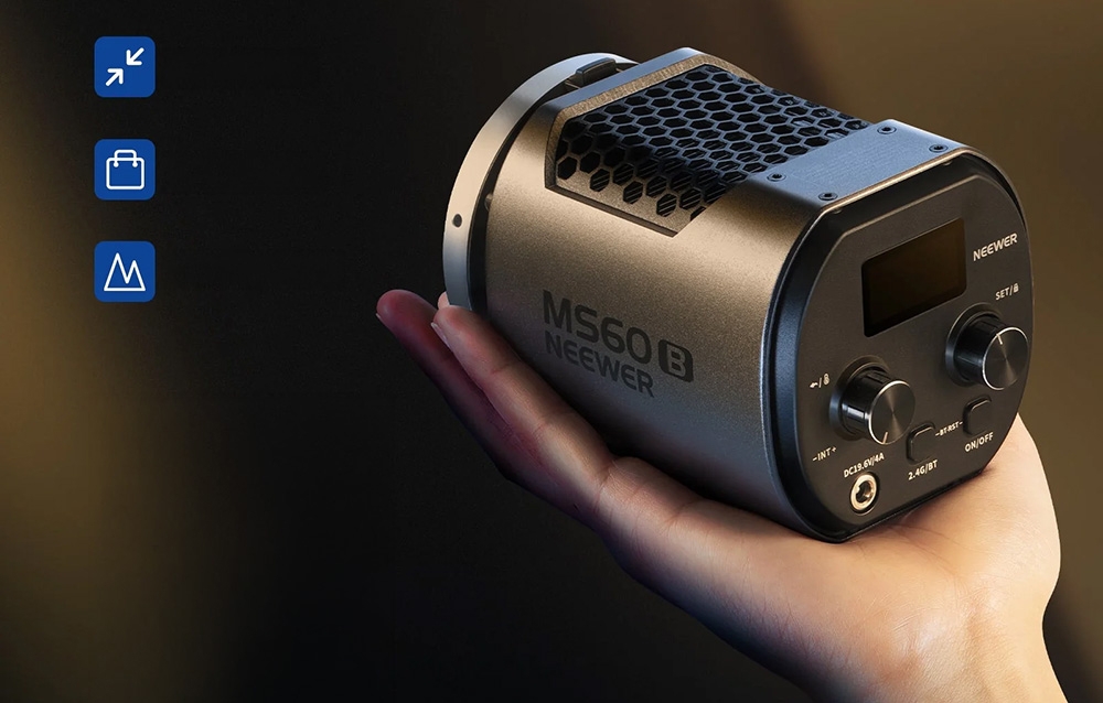 Neewer MS60B BI-COLOR LED-lámpa-2