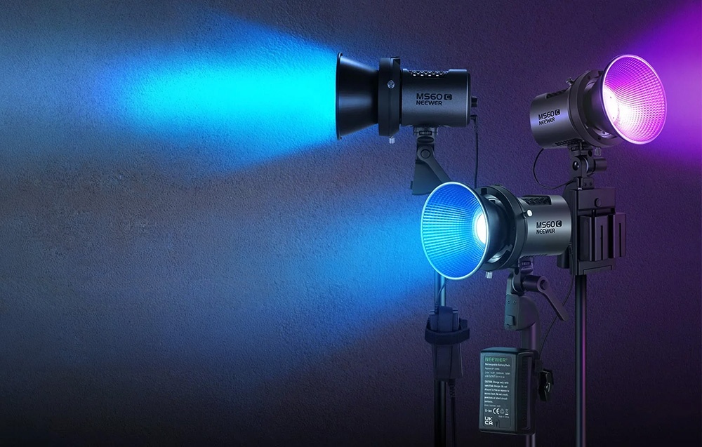 Neewer MS60C RGB LED-lámpa-2
