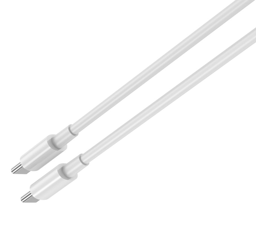 JELLICO fali töltő WJ-C60 PD 20W 1xUSB-C + 1xUSB QC3.0 + USB-C - USB-C kábel Fehér-1