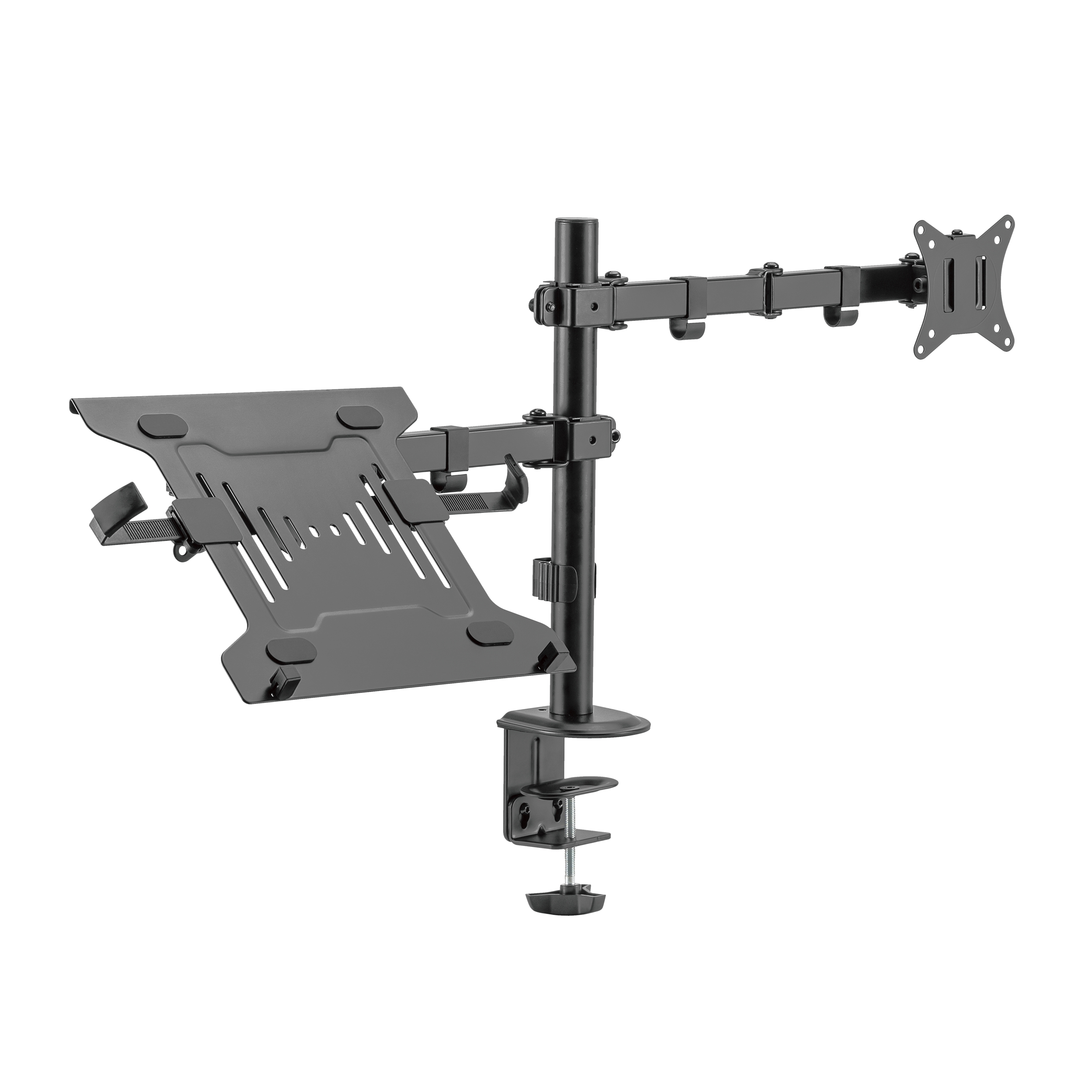 Sbox LCD-LM01-2 monitor- és notebooktartó asztali állvány-0