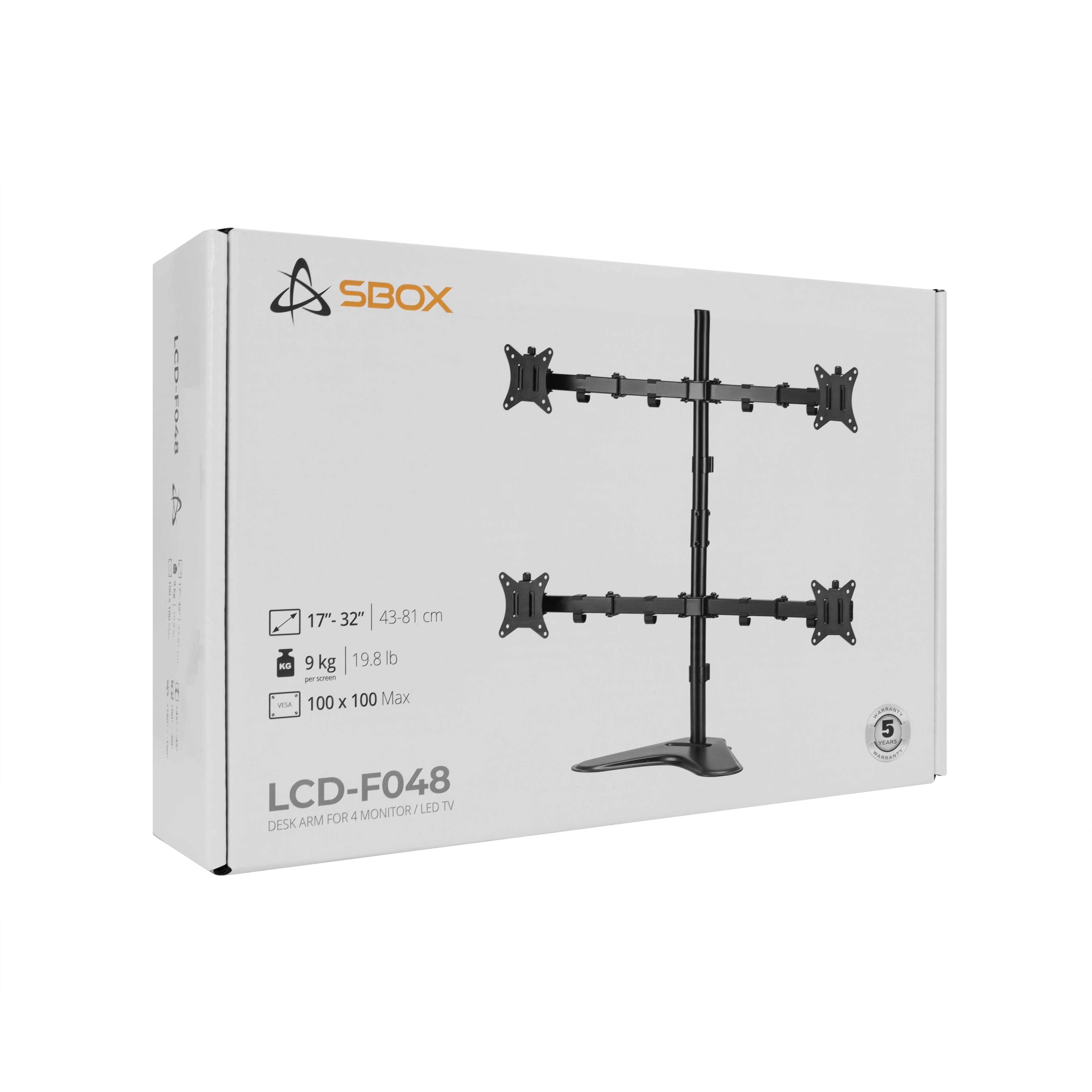 Sbox LCD-F048-2 (17-32/4x9kg/100x100)-9