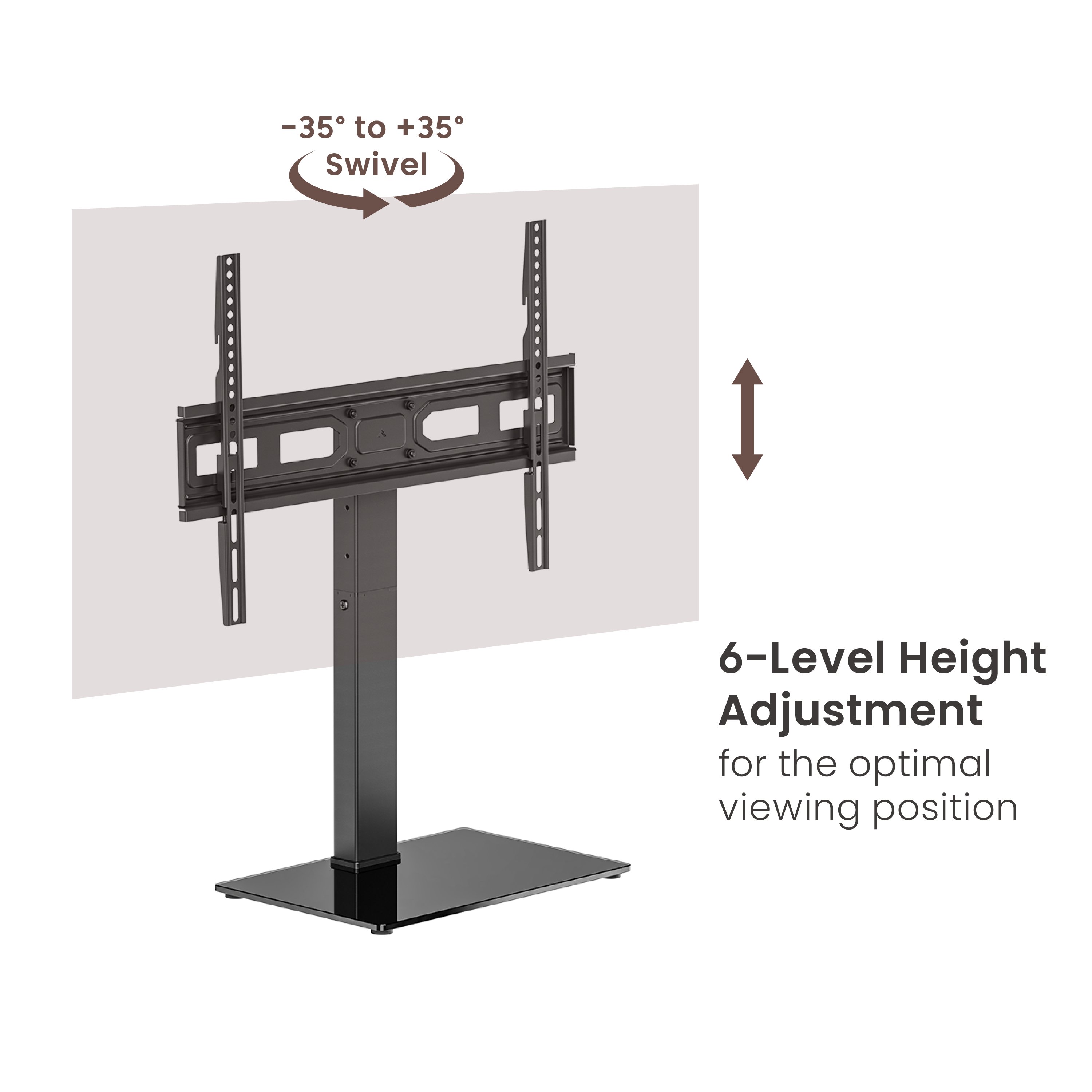 Sbox FS-306 LED TV padlóállvány (37-75