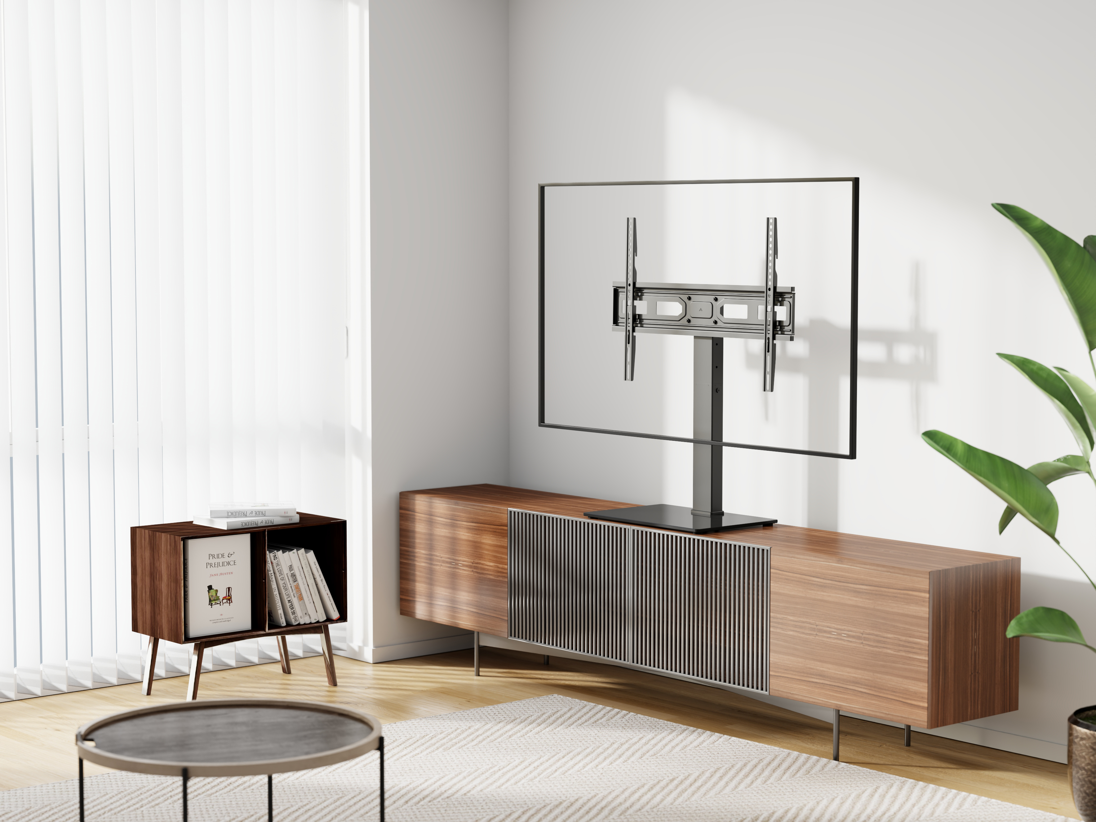 Sbox FS-306 LED TV padlóállvány (37-75