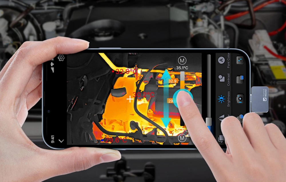 THERMAL MASTER P2 Pro Mini hőkamera (USB-C)-7