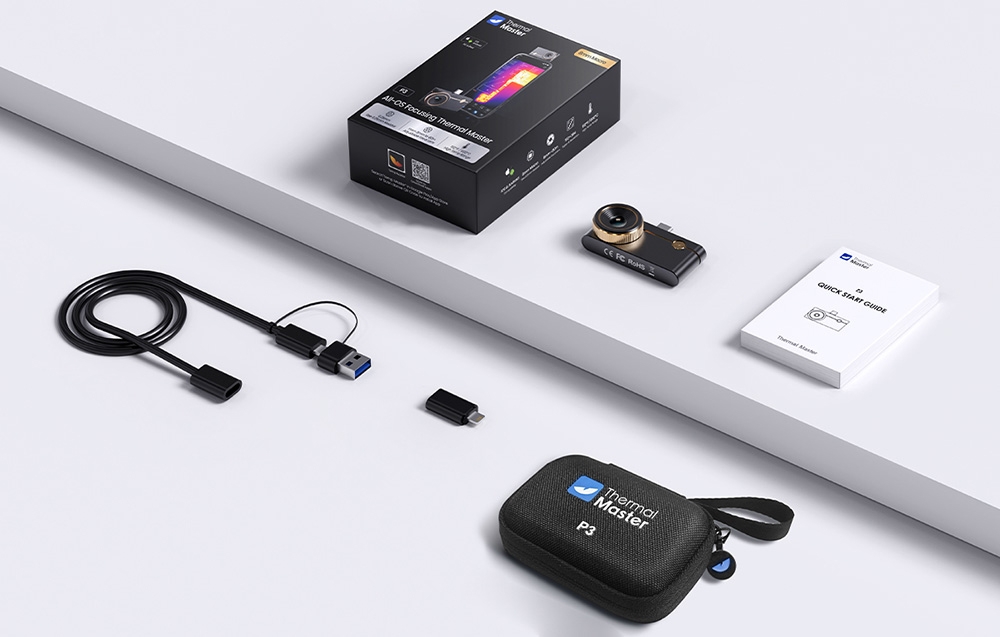 THERMAL MASTER P3 mini hőkamera (iOS/Android)-5