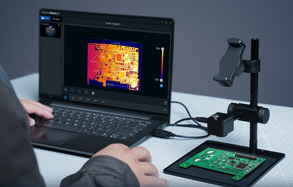 THERMAL MASTER P3 mini hőkamera (iOS/Android)-4