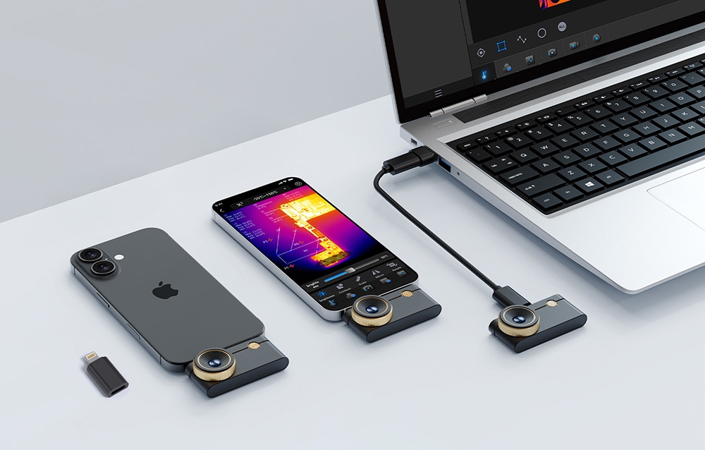 THERMAL MASTER P3 mini hőkamera (iOS/Android)-1