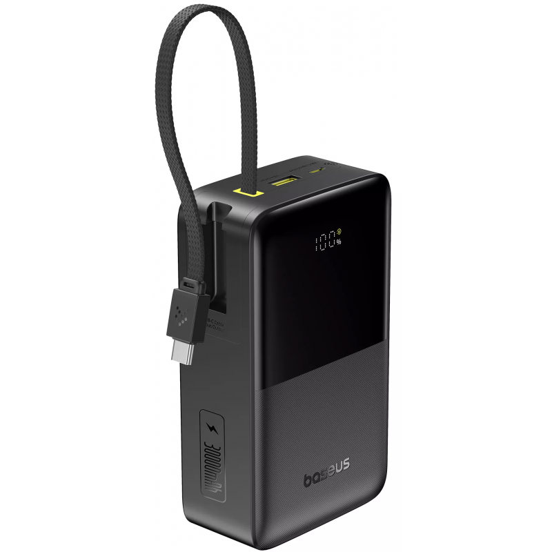 Powerbank Baseus EnerFill Bipow2 Pro, 30000mAh, 22.5W, QC + PD, Fekete E0028100-1
