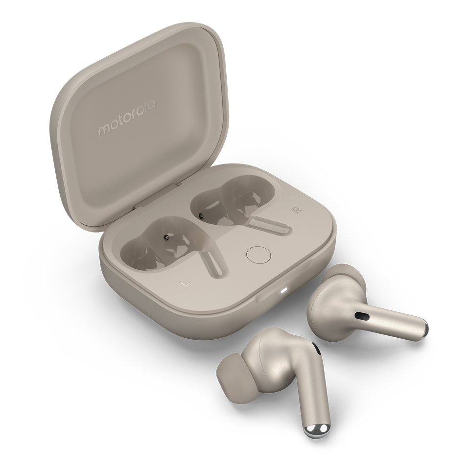 Motorola Moto Buds+ Vezeték nélküli fülhallgató Beach Sand-0