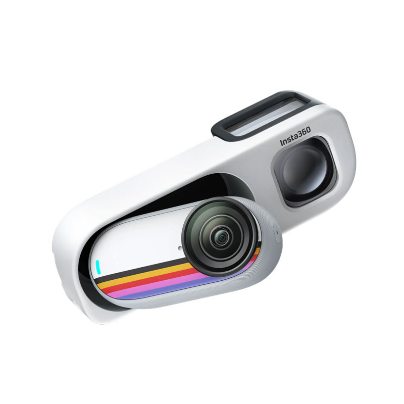 Insta360 GO 3S Retro Bundle Special Edition 128 GB akciókamera (Fehér)-1