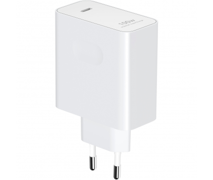 HN-200500EP2 Honor Super Charge USB-C Utazó Töltő 100W Fehér-1