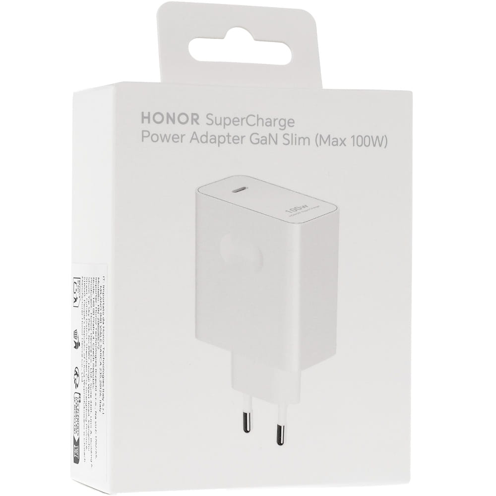 HN-200500EP2 Honor Super Charge USB-C Utazó Töltő 100W Fehér-2