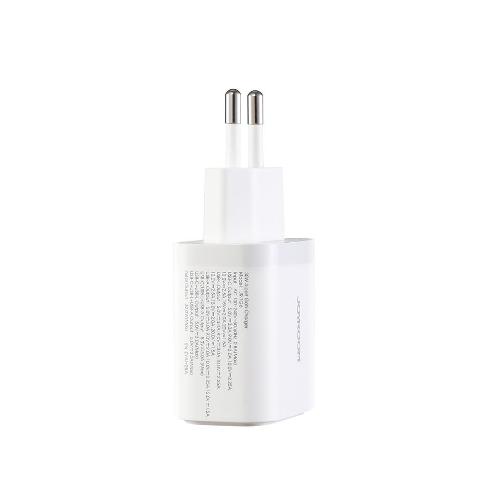 Joyroom JR-TG6 GaN 30W falitöltő - fehér-7