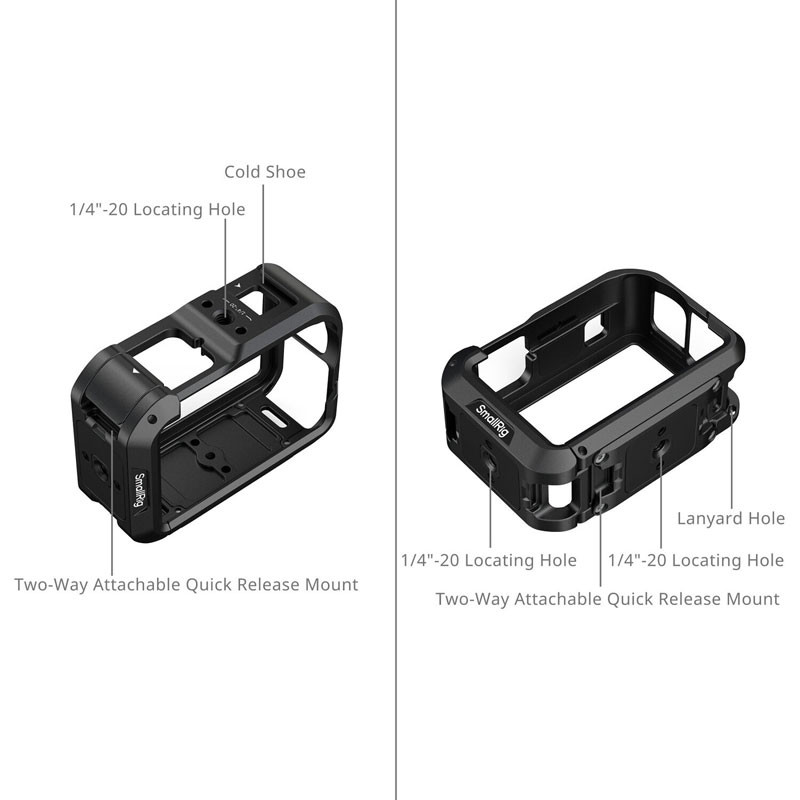 SmallRig 6374 Advanced Cage kit szűrőkkel DJI Osmo Action 6 kamerához-2