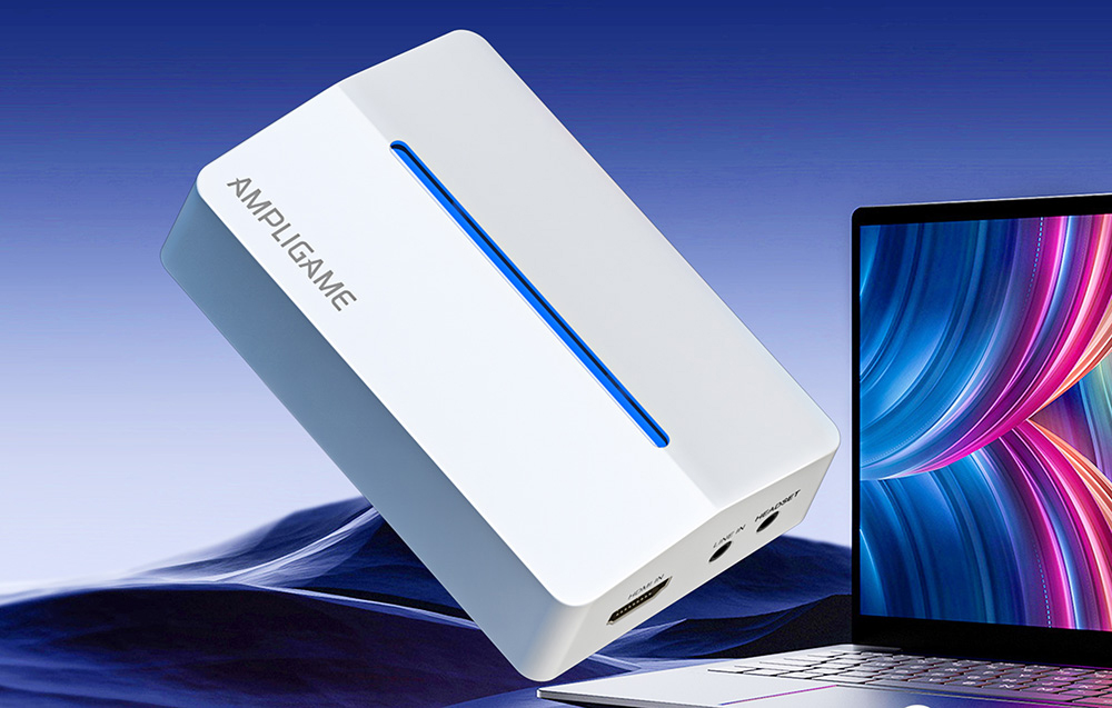 Fifine Capture Card V3W HDMI - USB-A rögzítőkártya, fehér-3