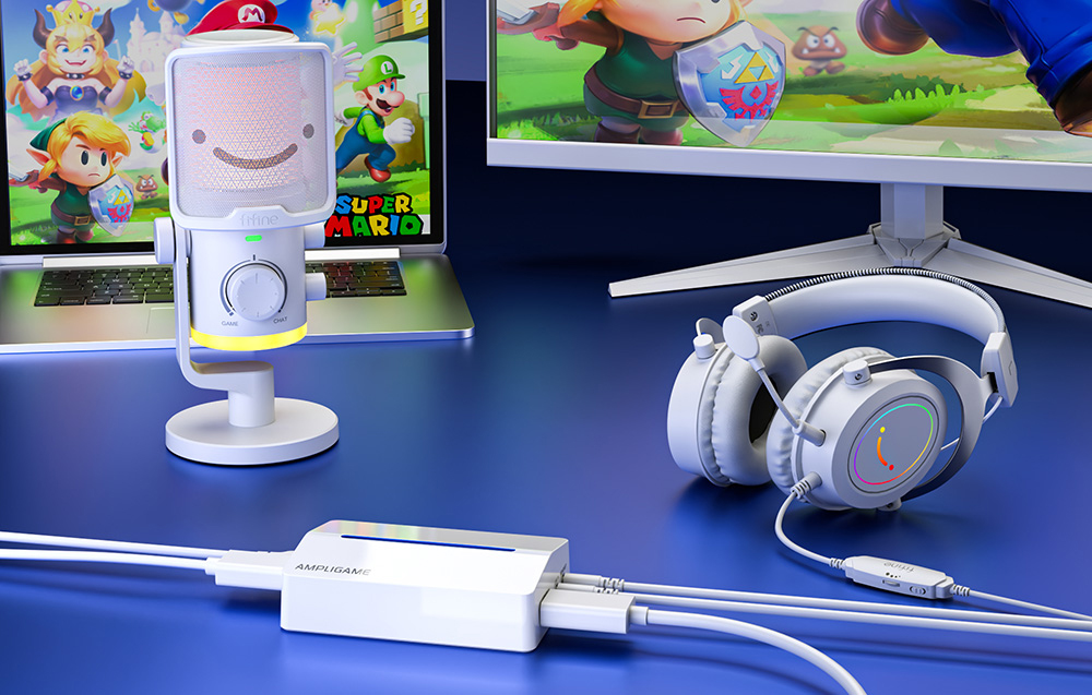 Fifine Capture Card V3W HDMI - USB-A rögzítőkártya, fehér-6
