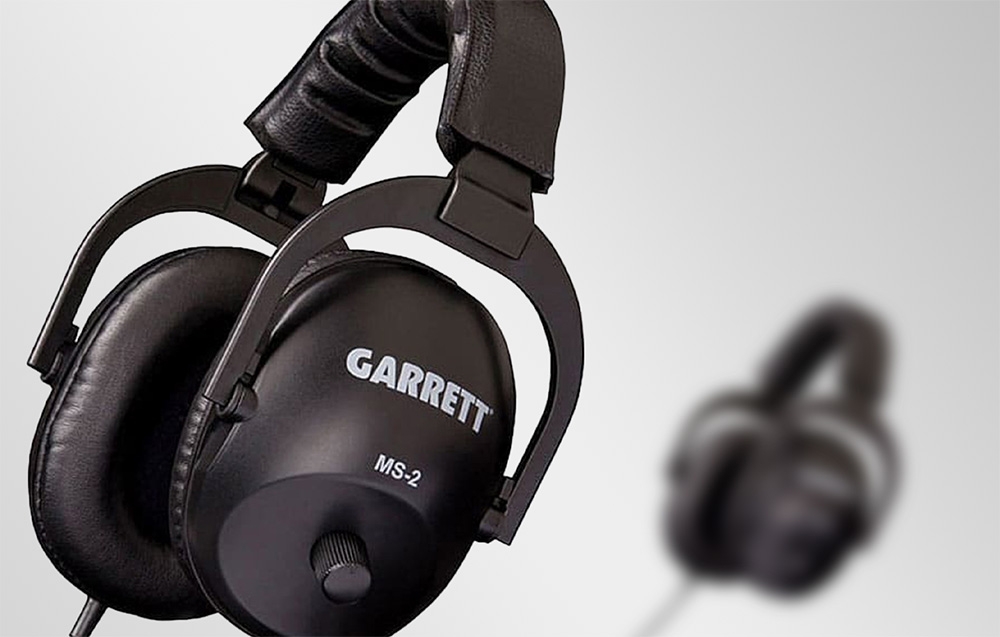 Garrett MS-2 W/2P fejhallgató vízálló csatlakozóval-5