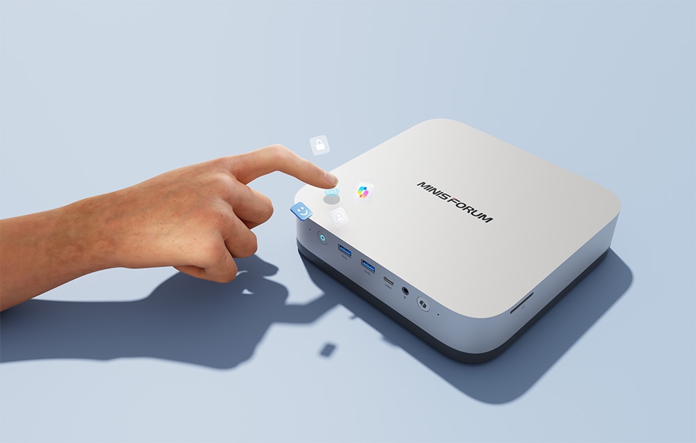 Minisforum X1 Pro-370 Ryzen AI 9 HX370 barebone mini PC-1