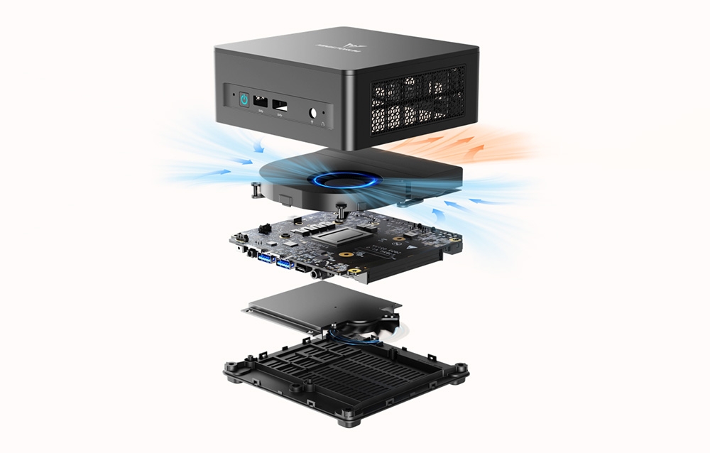 Mini PC MINIS FORUM UM760 Slim Ryzen 5 7640HS barebone-4
