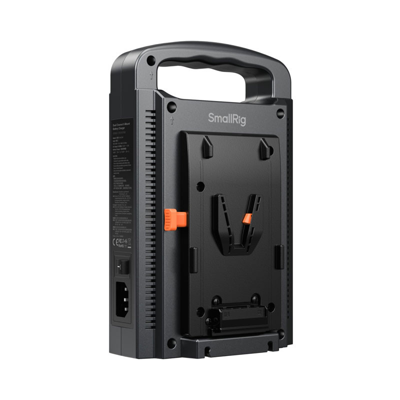 Smallrig 4578 Dual Channel V-Mount Battery Charger (European Standard)-0