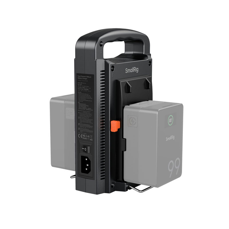 Smallrig 4578 Dual Channel V-Mount Battery Charger (European Standard)-1