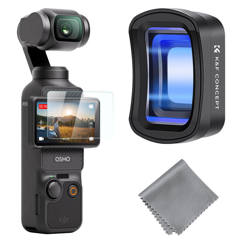 K&F Concept Magnetic 1.2x Anamorphic szűrő a DJI Osmo Pocket 3-hoz-0