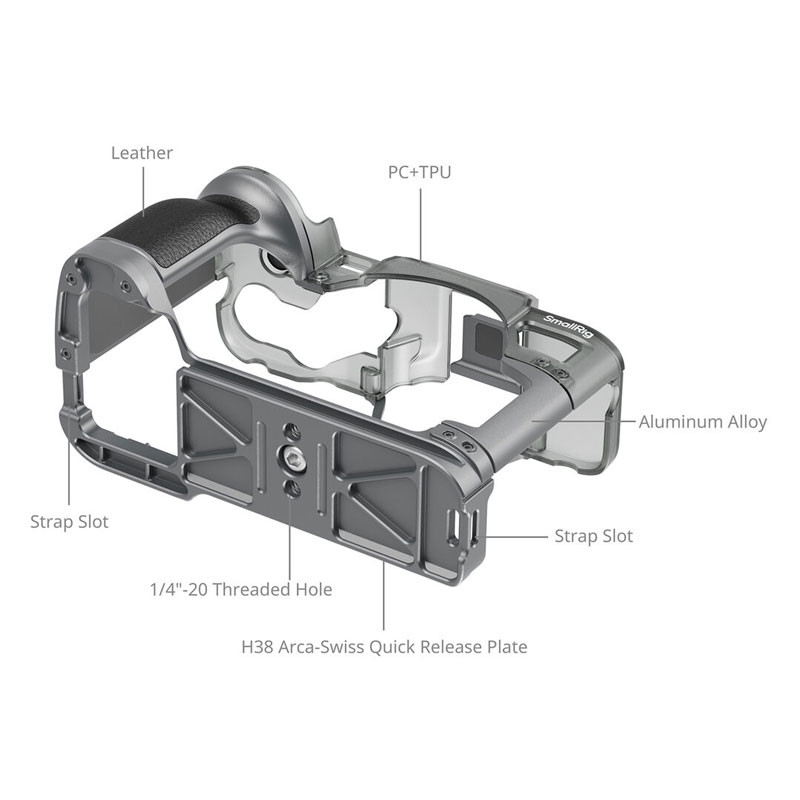 Smallrig 4798 Hybrid Modular Cage for Sony Alpha 7 IV-2
