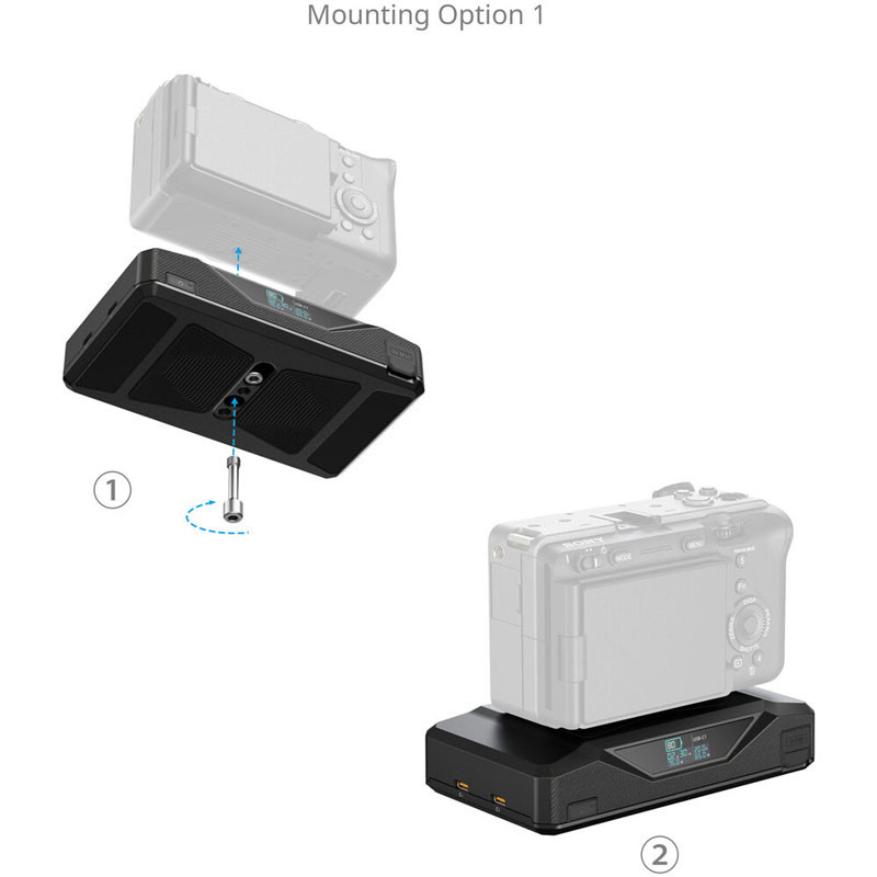 Smallrig 5248 CB75 Camera Base Battery Kit-3
