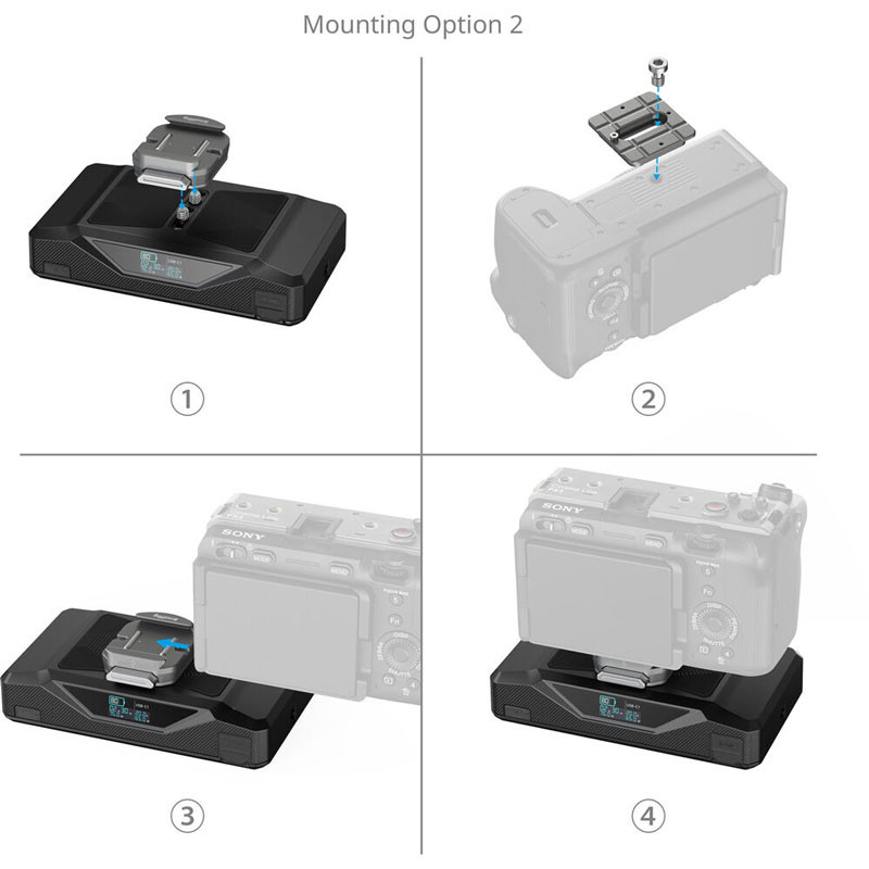 Smallrig 5248 CB75 Camera Base Battery Kit-4