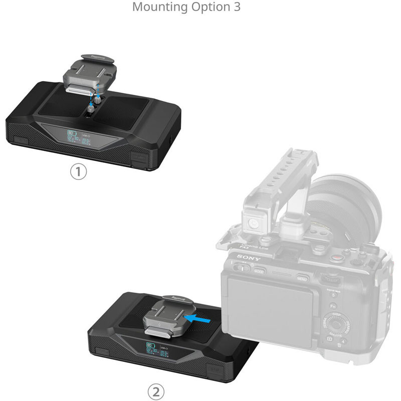 Smallrig 5248 CB75 Camera Base Battery Kit-5