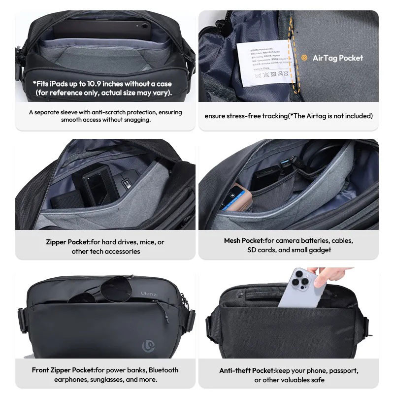 Ulanzi PB038 Travel Sling táska V2-2